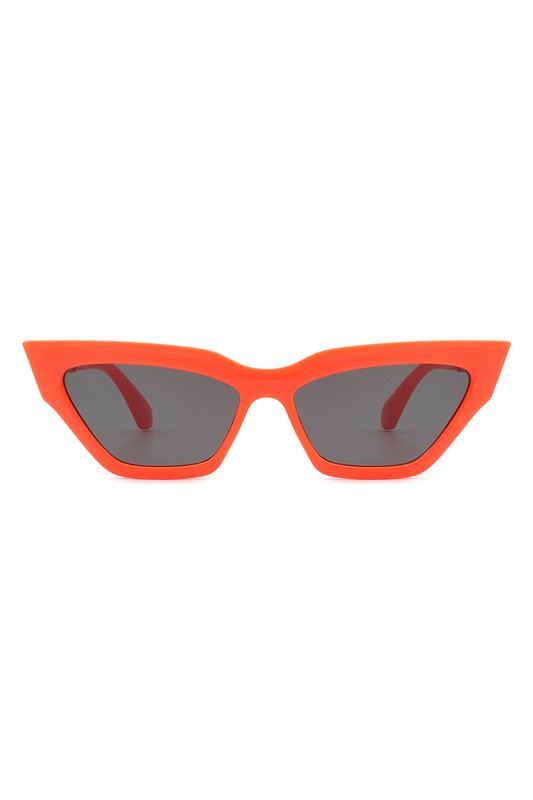 Gafas de sol estilo ojo de gato de moda cuadrada retro para mujer