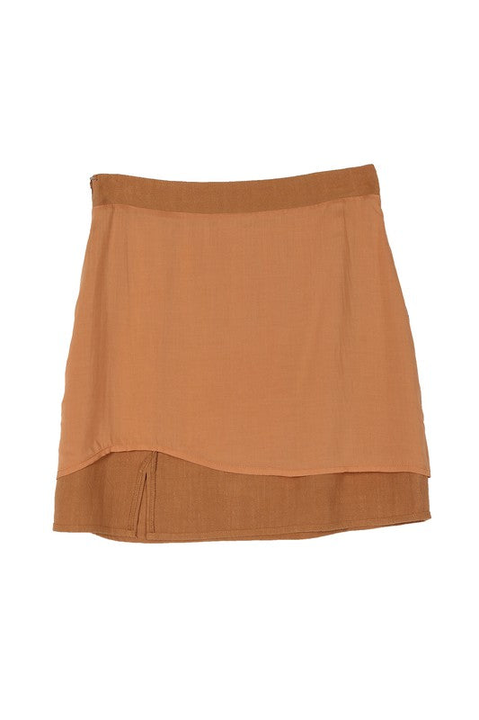Conjunto de falda y top corto SL (embalaje del conjunto)