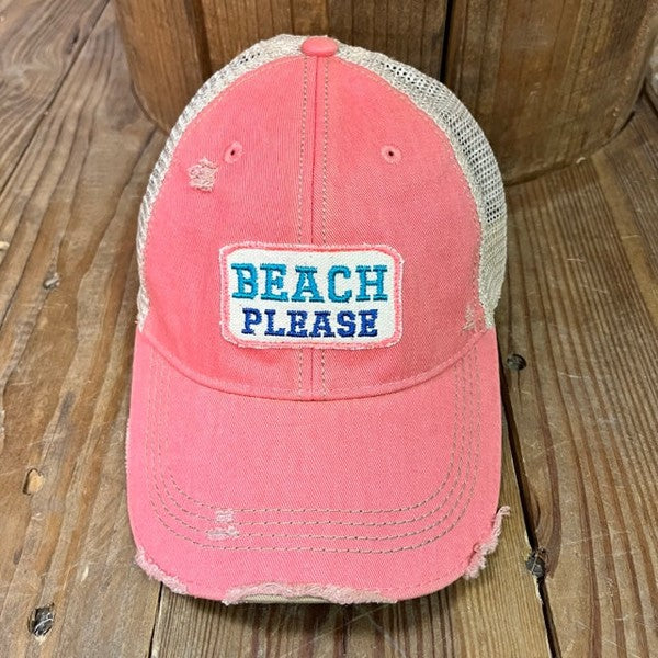 Sombrero de playa por favor