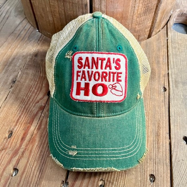 El sombrero Ho favorito de Santa