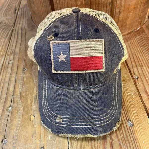 Sombrero de la bandera de Texas