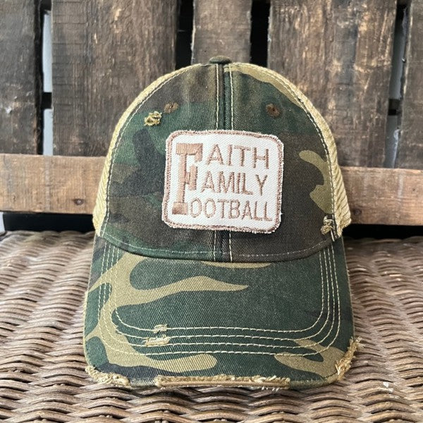 Gorra de fútbol de la familia Faith