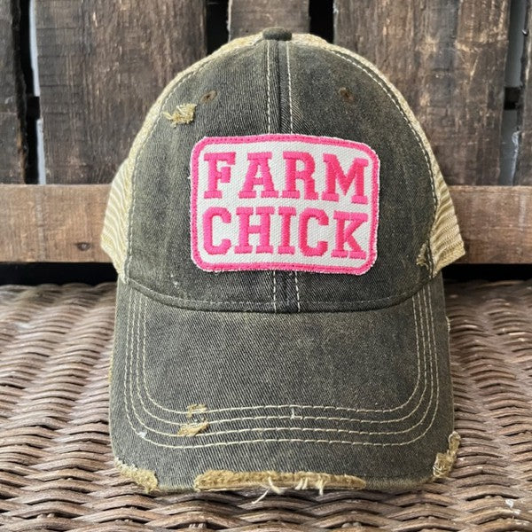 Sombrero de pollito de granja