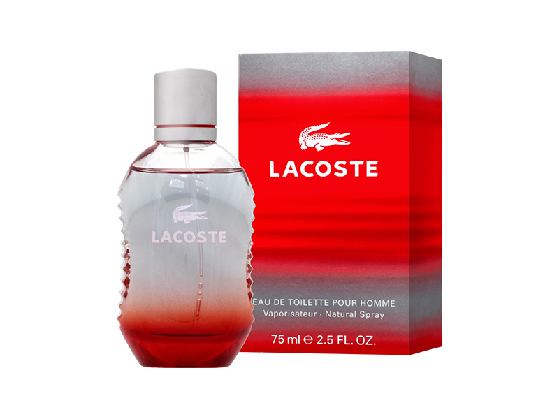Lacoste Red 2.5 oz EDT For Men