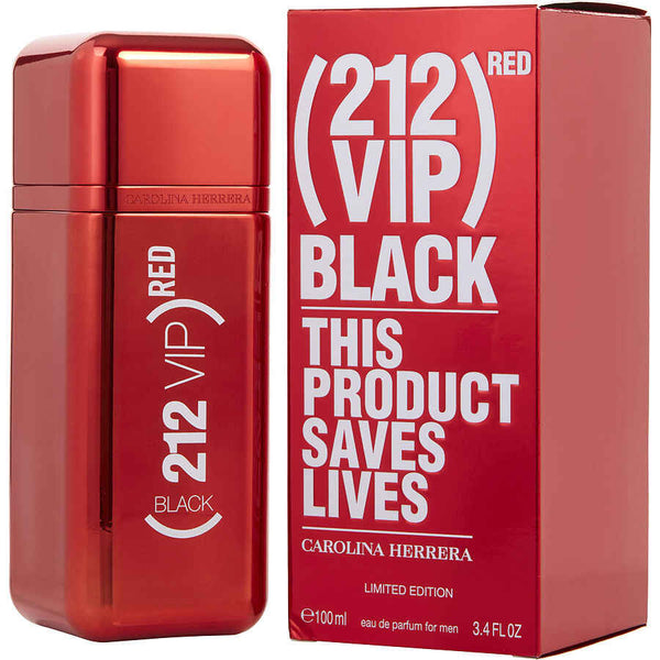212 Vip Black Red 3.4 oz EDP For Men