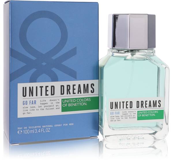 Benetton United Dreams Go Far 2.0 oz EDT For Men